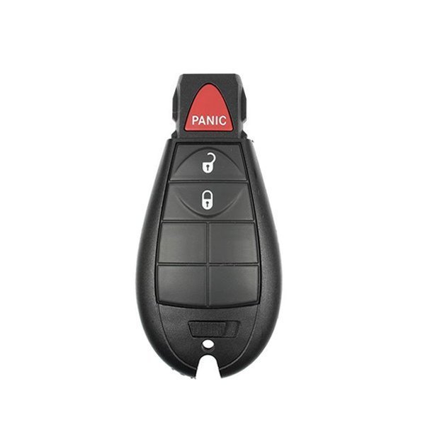 Keyless Factory KeylessFactory: 2009-2014 Dodge Chrysler Jeep / 3-Button Keyless Go Fobik / IYZ-C01C RSK-CDJ-KGF-3